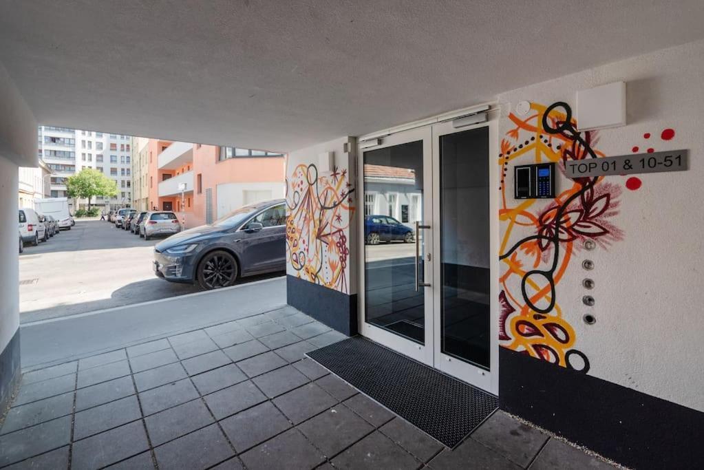 Neu Und Hell In Zentraler Ruhelage Mit Parkplatz Lägenhet Wien Exteriör bild